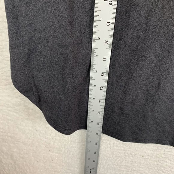 Ideology Tank‎ Top Women's Large Black Charcoal Stretch Round Neck Pullover 7710 - Picture 7 of 8